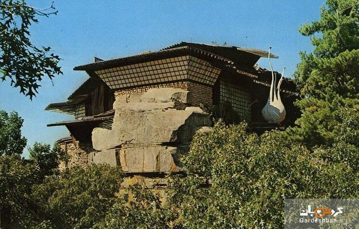 خانه ای عجیب در صخره