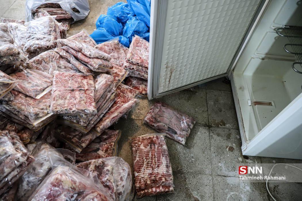 کشف بیش از 2 تن گوشت فاسد در تهران