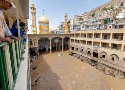 مسدود شدن جهت آبراهه و تخریب کانال، علت اصلی ورود سیلاب امامزاده داود