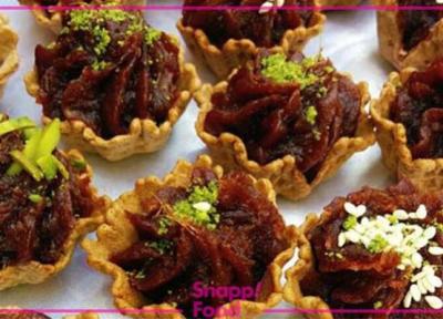 طرز تهیه تارت حلوا طرز تهیه تارت حلوا